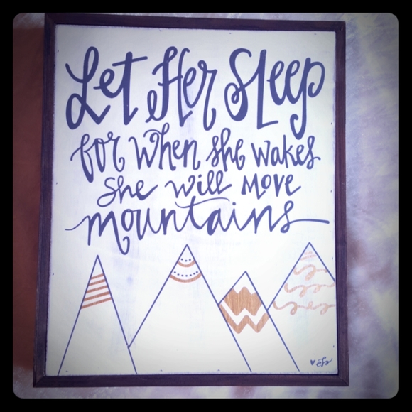 Collins Other - Wooden Plaque Inspirational Sign